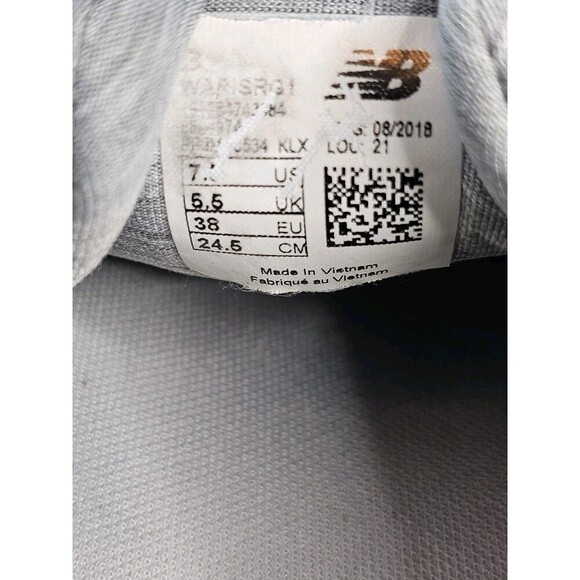 New Balance Fresh Foam Arishi Womens Shoes Gray Sneakers Size 7.5 B WARISRG1 - Picture 6 of 8